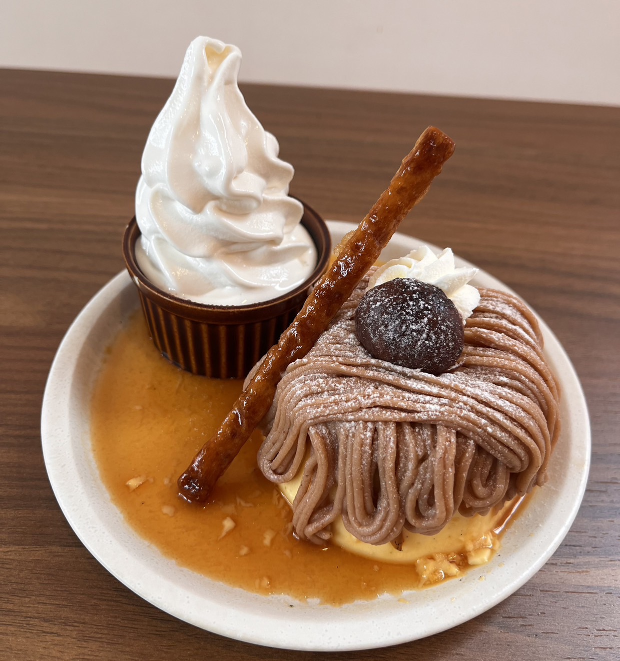 モンブランプリン