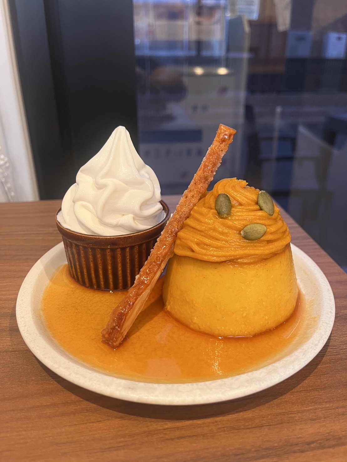 かぼちゃプリン